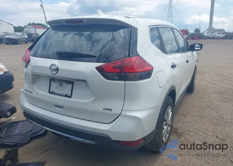 2017 Nissan Rogue S из США, поврежденный, VIN KNMAT2MV8HP551647